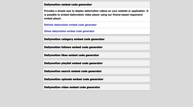 dailymotionembedcode.blogspot.it