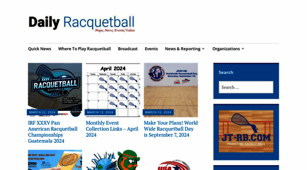 dailyracquetball.com