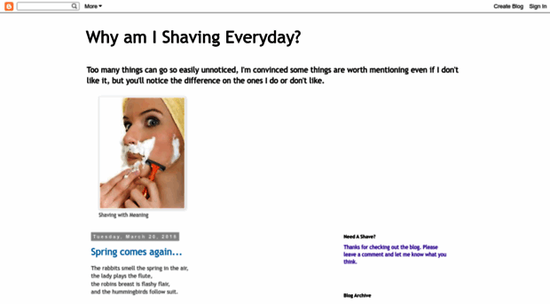 dailyshavings.blogspot.com