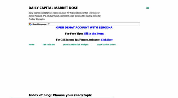 dailystockmarketdose.blogspot.com