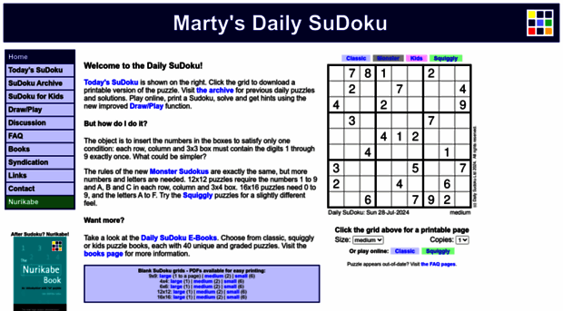 dailysudoku.co.uk