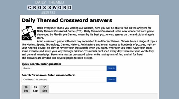 dailythemedcrossword.info