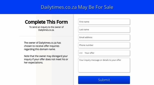 dailytimes.co.za