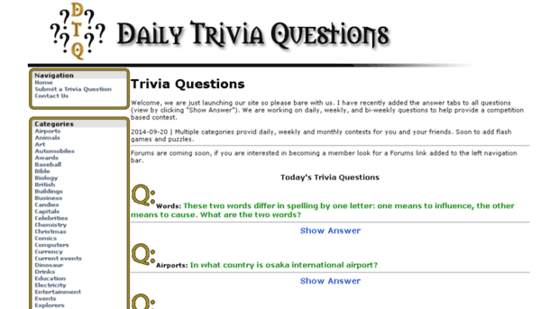 dailytriviaquestions.com