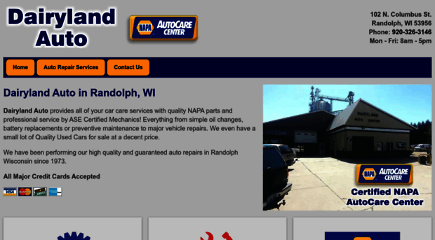dairylandautorepair.com