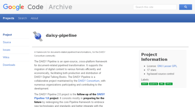 daisy-pipeline.googlecode.com