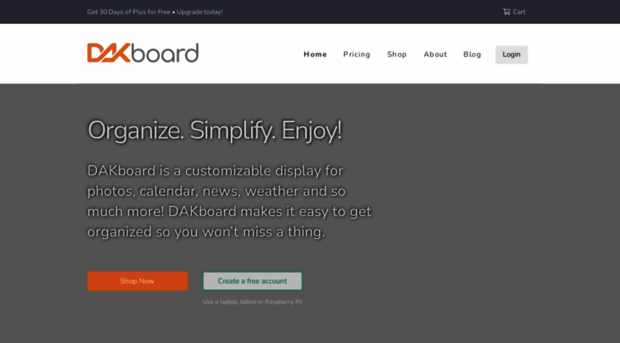 dakboard.com