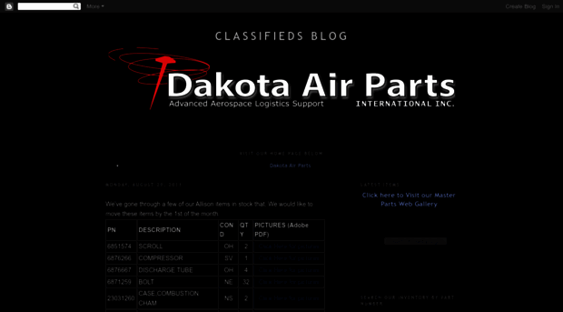 dakotaairparts.blogspot.com