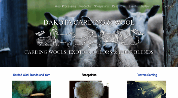 dakotacardingandwool.com