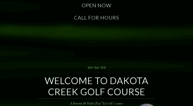 dakotacreekgolfcourse.com