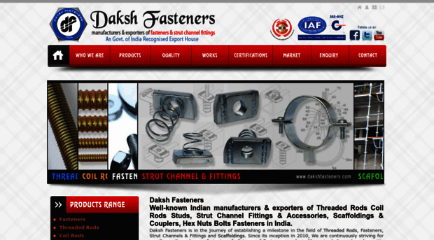 dakshfasteners.com