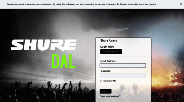 dal.shure.com
