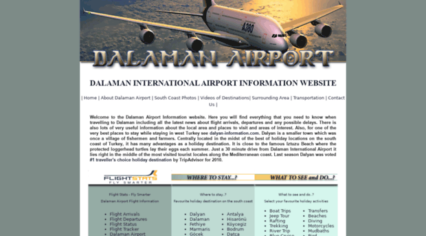 dalaman-airport-information.com