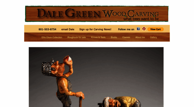 dalegreenwoodcarving.com