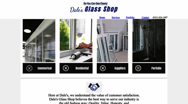 dalesglassshop.com