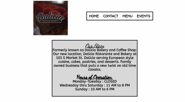 daliciabakery.com