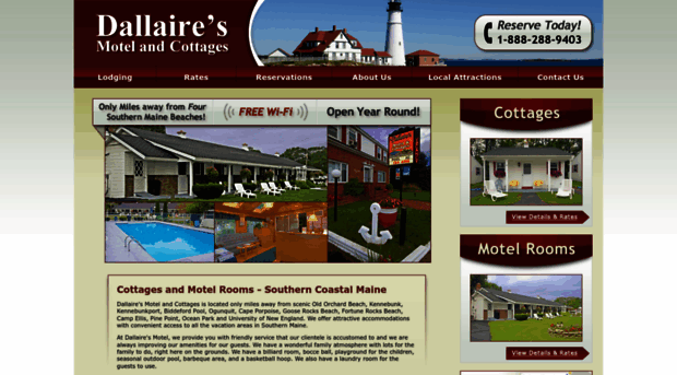 dallairesmotelcottages.com