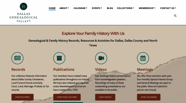 dallasgenealogy.com