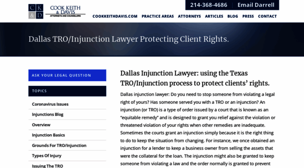 dallasinjunctionlawyer.com