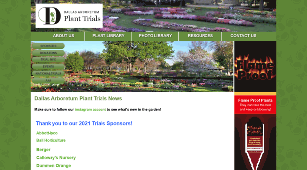 dallasplanttrials.org