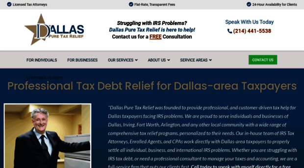 dallaspuretaxrelief.com