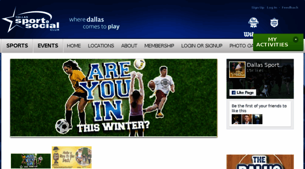 dallassportsleagues.com