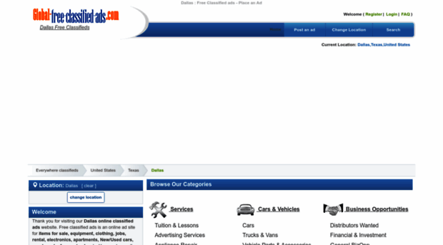dallastx.global-free-classified-ads.com