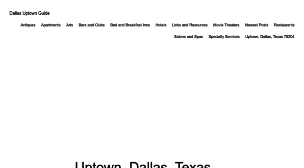 dallasuptownguide.com