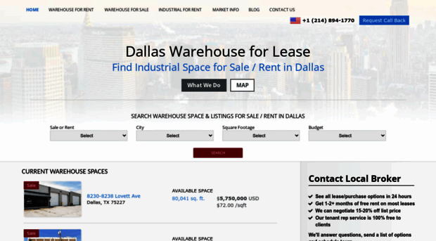 dallaswarehousespaces.com