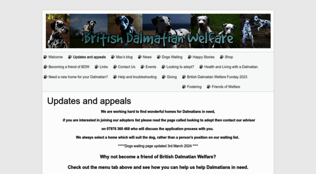 dalmatianwelfare.co.uk