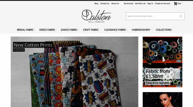 dalstonmillfabrics.co.uk