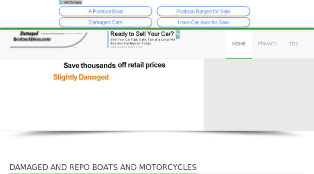 damagedboatandbike.com