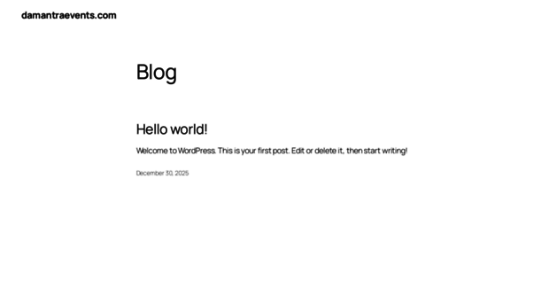 damantraevents.com