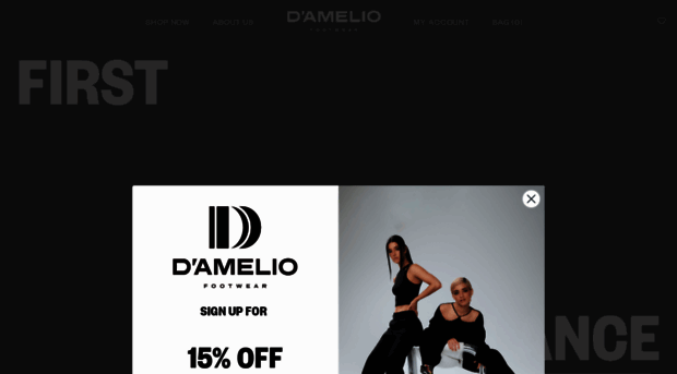 dameliofootwear.com