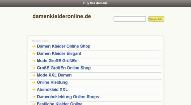 damenkleideronline.de