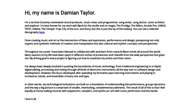 damiantaylor.com