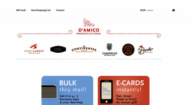 damicogiftcards.com