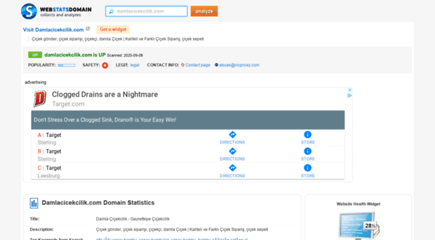 damlacicekcilik.com.webstatsdomain.org