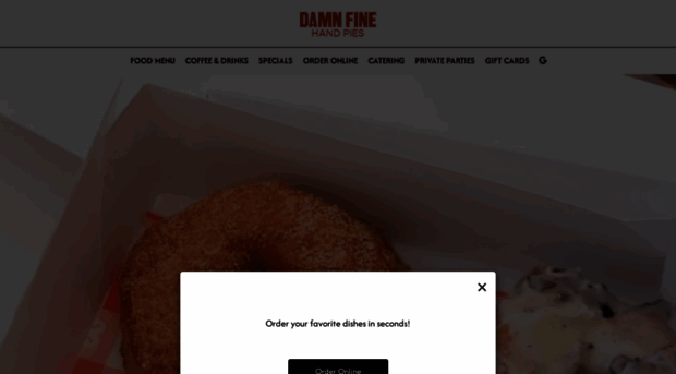 damnfinehandpies.com