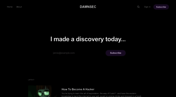 damnsec.com