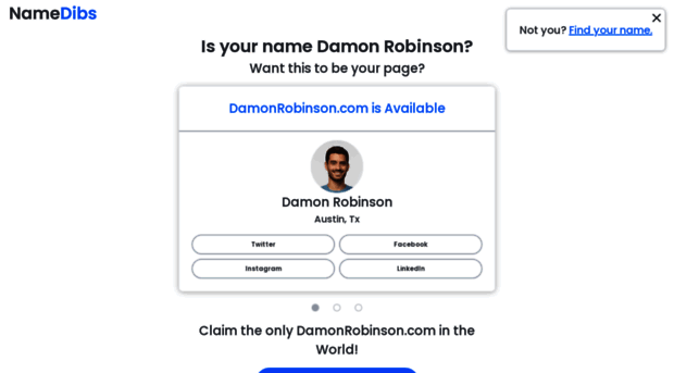 damonrobinson.com