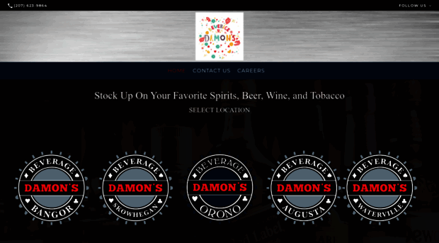 damonsbeverage.com