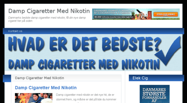 dampcigarettermednikotin.dk