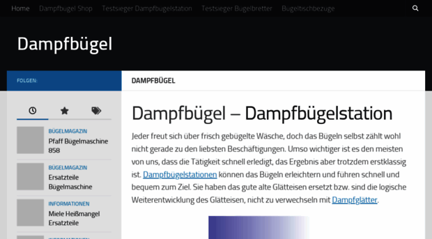 dampfbuegel.info