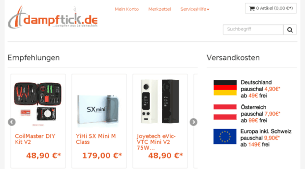 dampftick.de