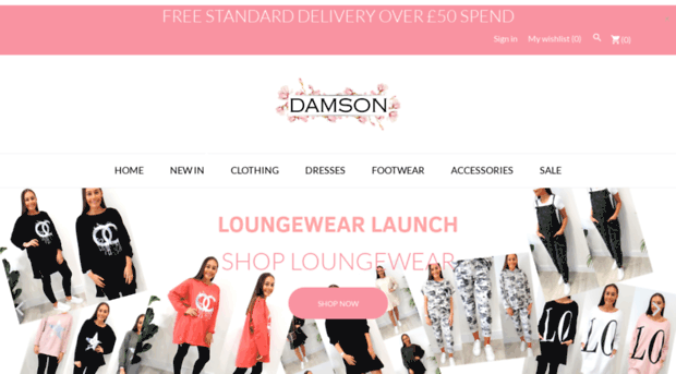 damsonboutique.com