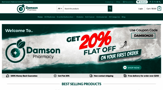 damsonpharmacy.com