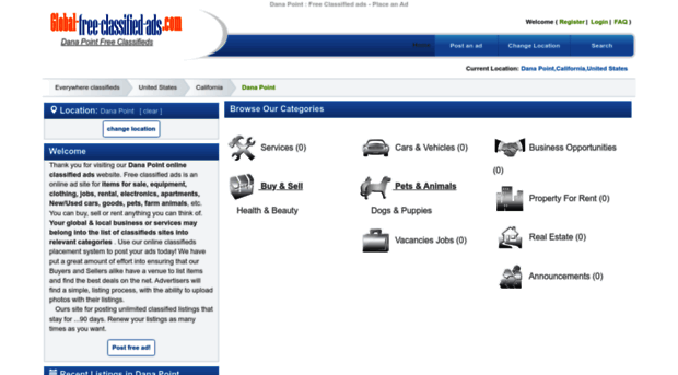 danapointca.global-free-classified-ads.com