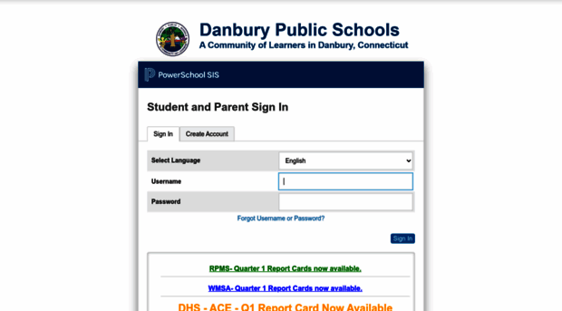 danbury.powerschool.com
