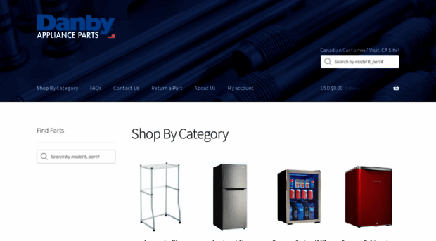 danbyapplianceparts.com